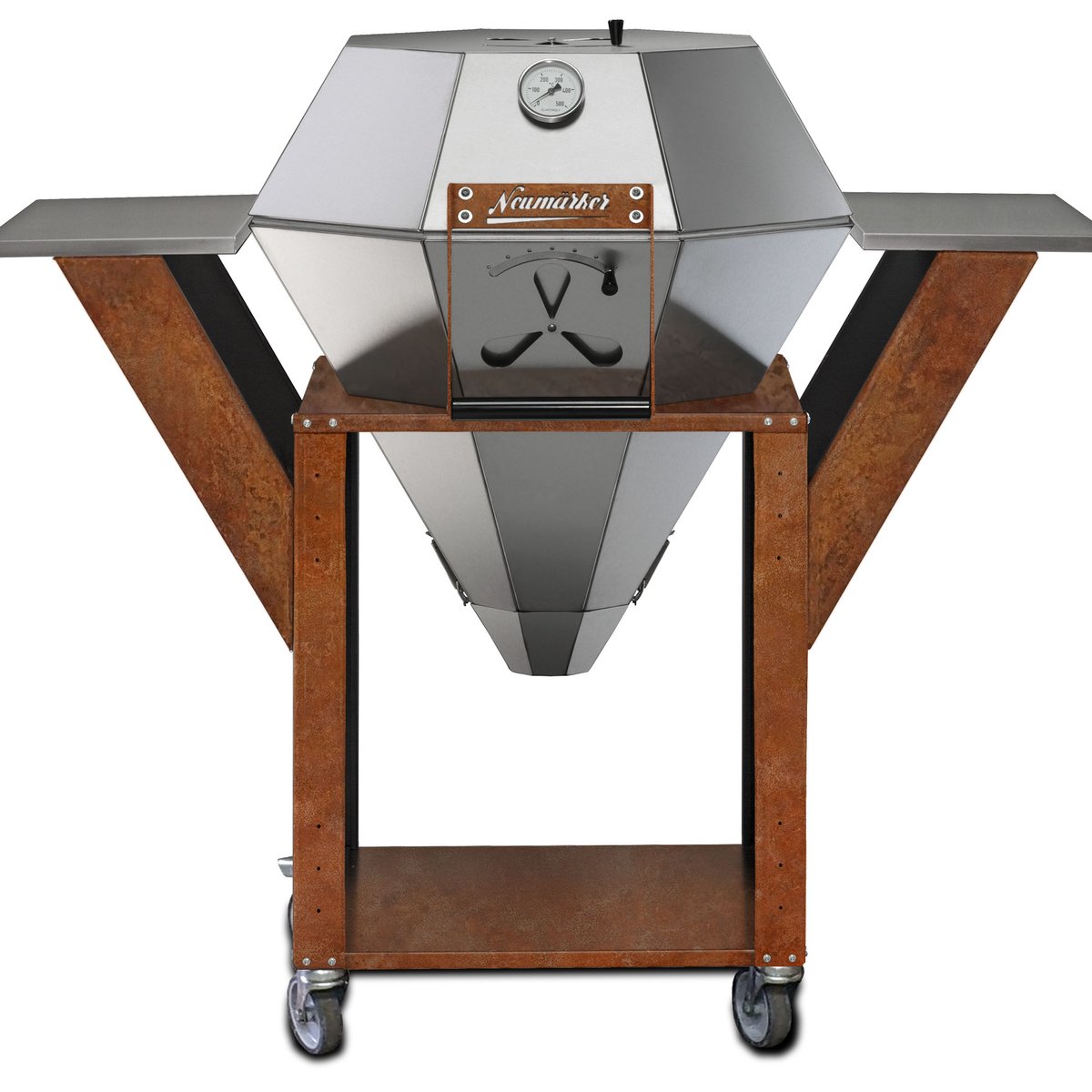 Diamant Grill® Jetset Edition Diamant Grill, Diamant Fassung, Diamant Flügel und Outdoor Rollensatz