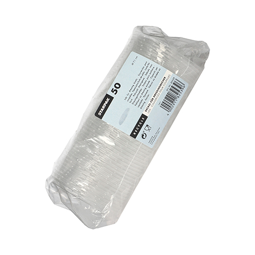 36000 Deckel für Dressingbecher, PP rund Ø 7,1 cm · 0,5 cm transparent