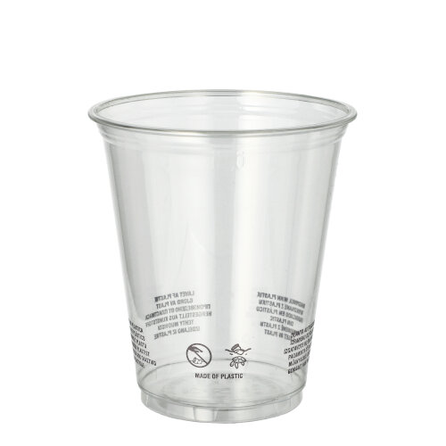 9600 Trinkbecher R-PET 0,3 l Ø 9,5 cm · 10,7 cm glasklar