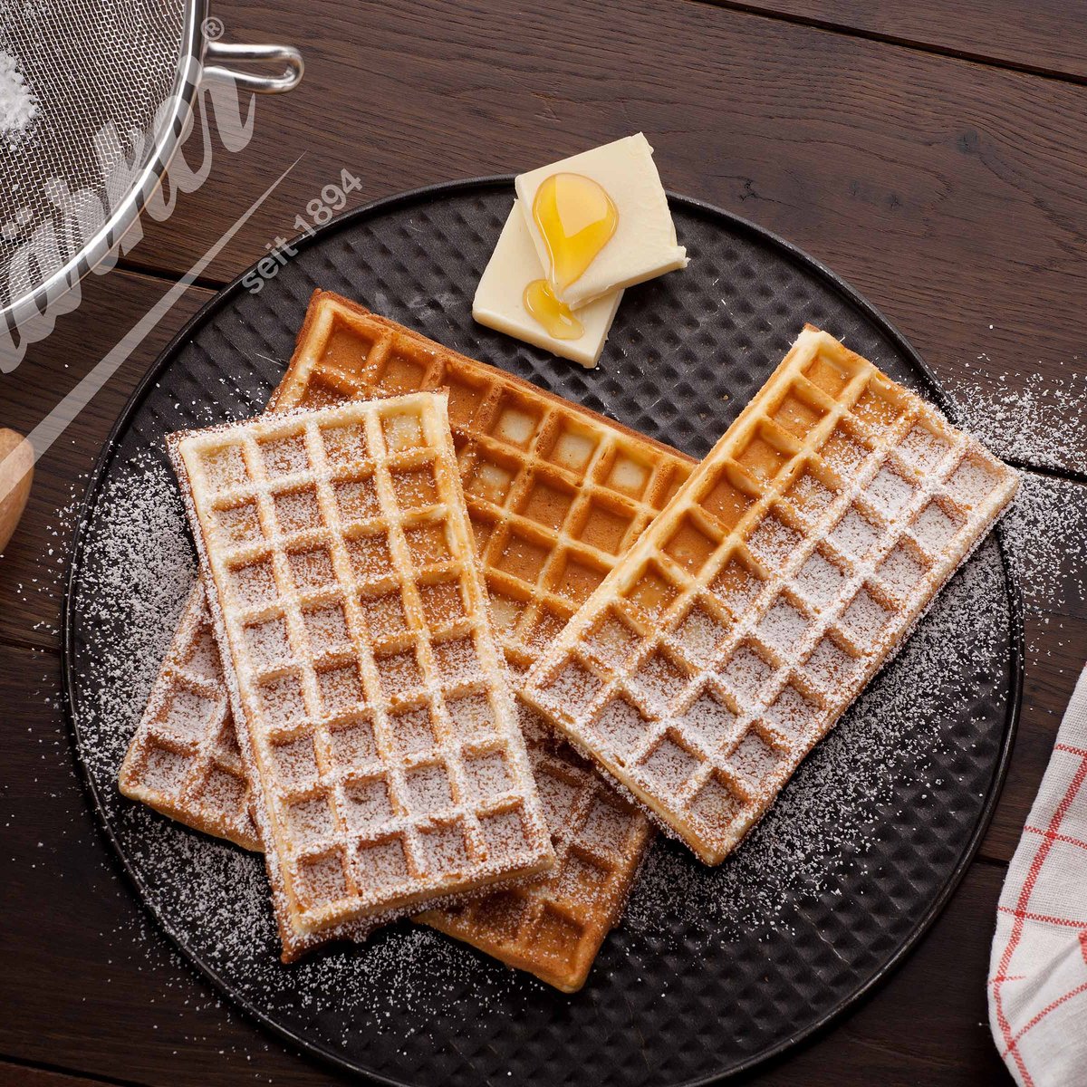 Kant-Waffel Wechselplatten für Thermocook®