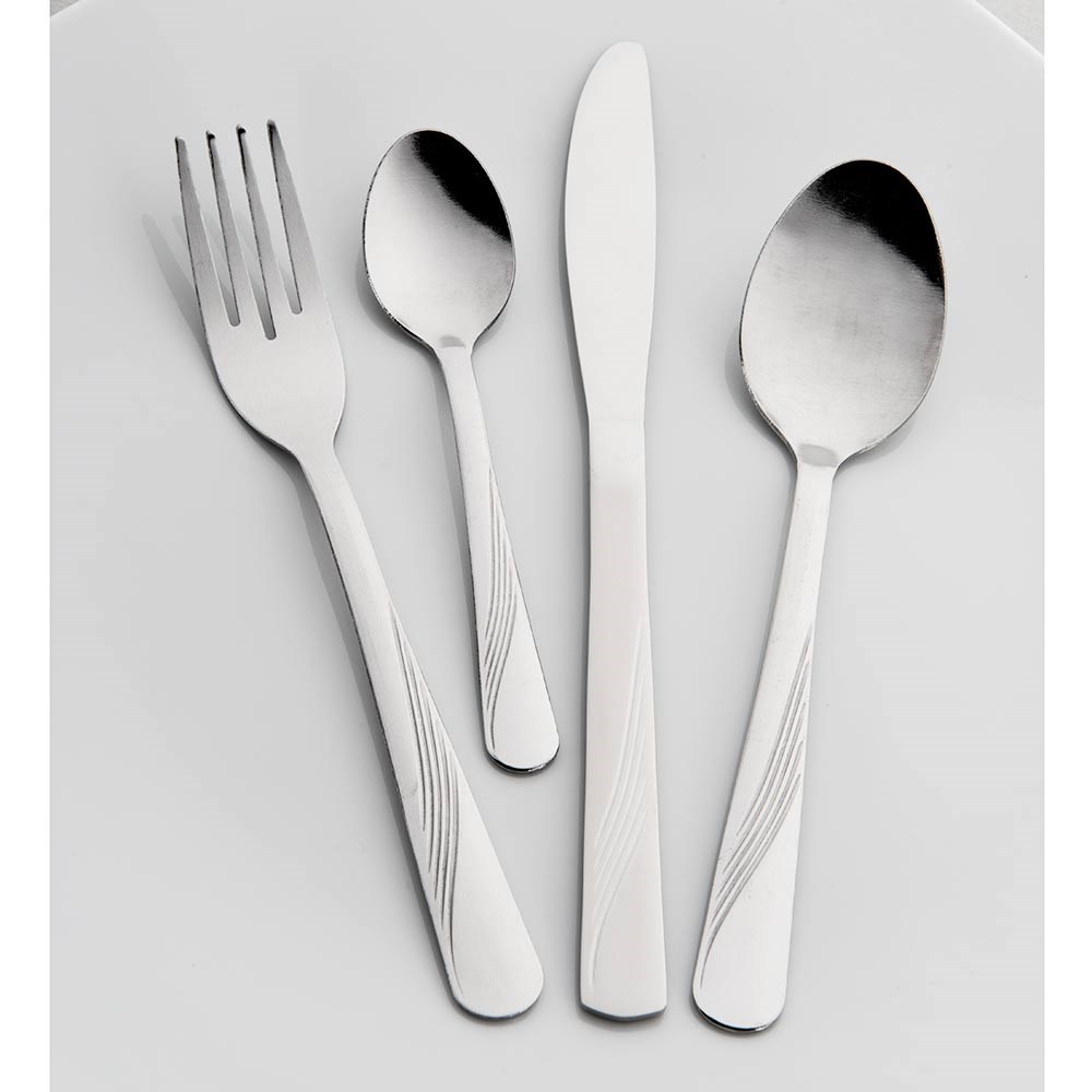 Menülöffel aus der Besteckserie Bar, (L) 17,5 cm Menügabel aus der Besteckserie Bar, (L) 18 cm