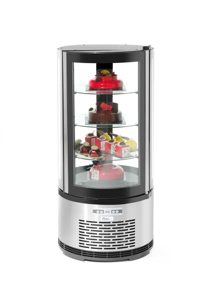 Kuchenvitrine, rund 100L, Arktic, 100L, 230V/210W, ⌀480x(H)1065mm Kuchenvitrine, rund 100L, Arktic, 100L, 230V/210W, ⌀480x(H)1065mm
