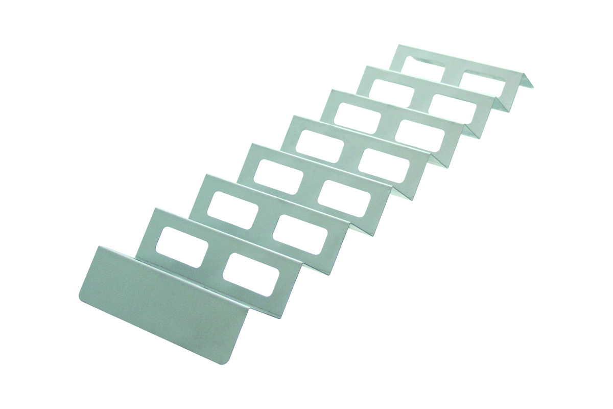 Snack-Verkaufsständer Edelstahl 560 x 175 x 35 mm Snack-Verkaufsständer Edelstahl 560 x 175 x 35 mm