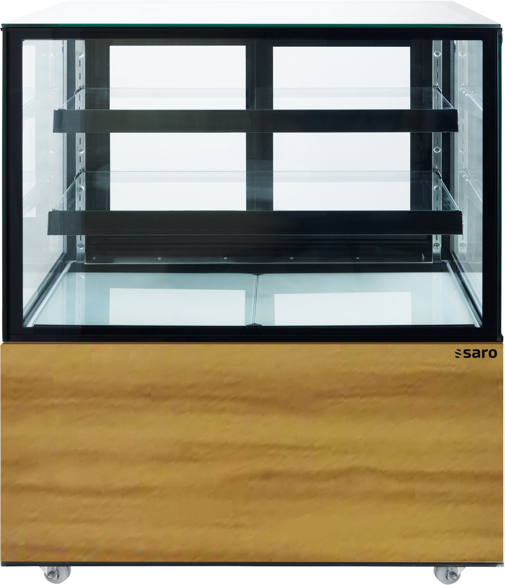 Kuchenvitrine,Holzdekor,300Liter,ModellMAXIME