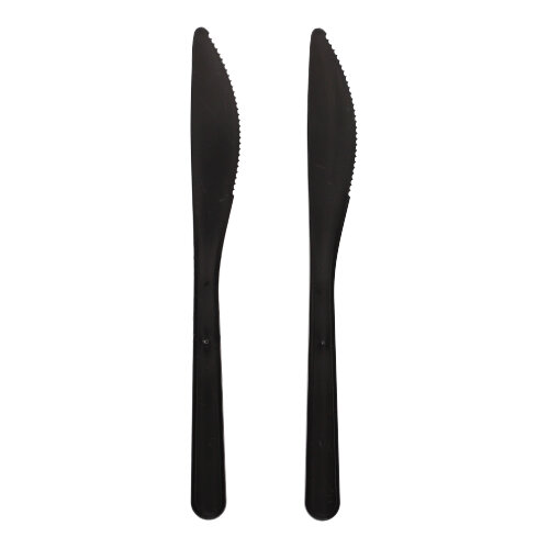 50 "Circulware by Haval" Mehrweg-Messer PP-MF 18,5 cm schwarz extra stabil 60000 "Circulware by Haval" Mehrweg-Messer PP-MF 18,5 cm schwarz extra stabil