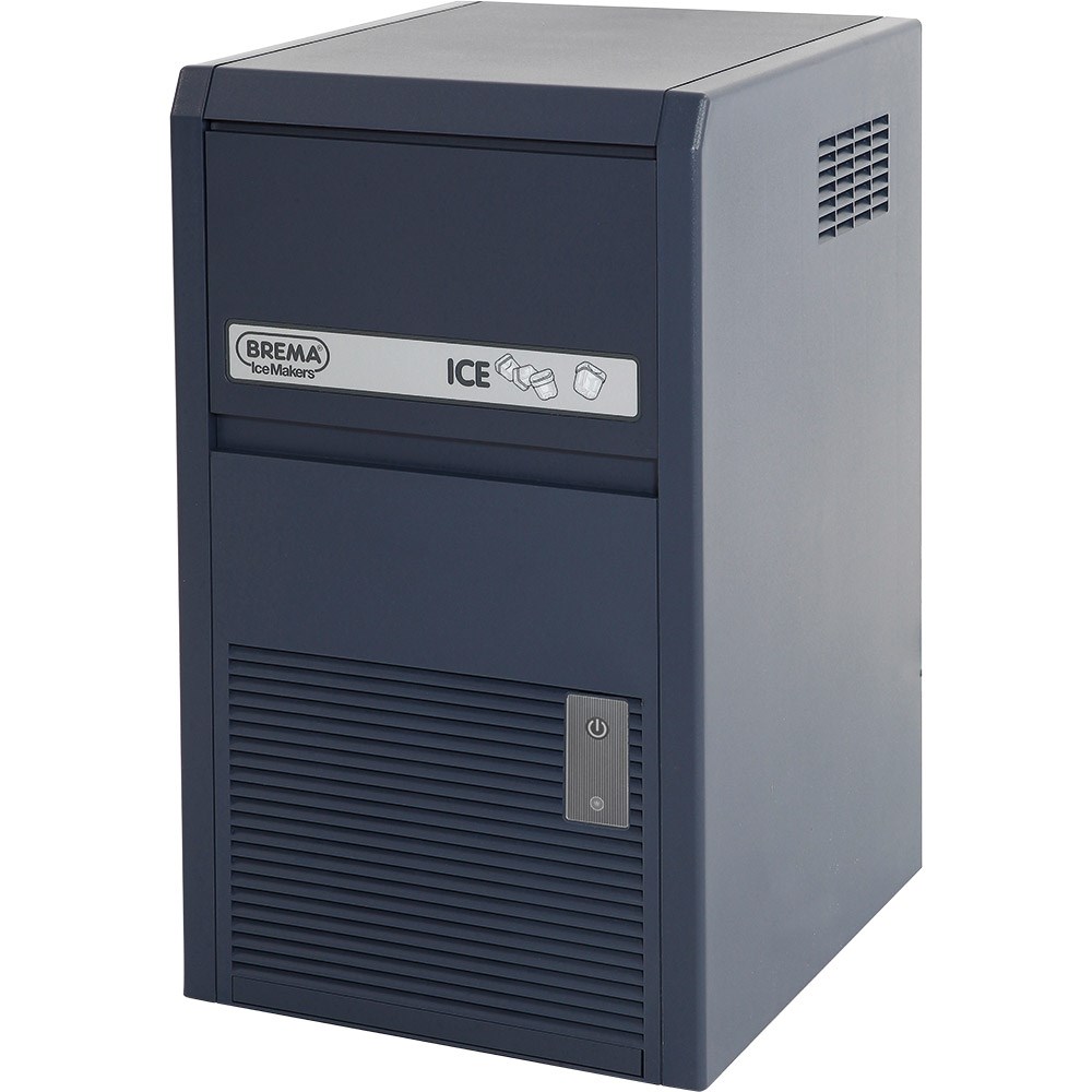 BREMA Eiswürfelbereiter luftgekühlt, ABS-Gehäuse, 21kg/24h, Abmessung 355 x 404 x 595 mm (BxTxH)