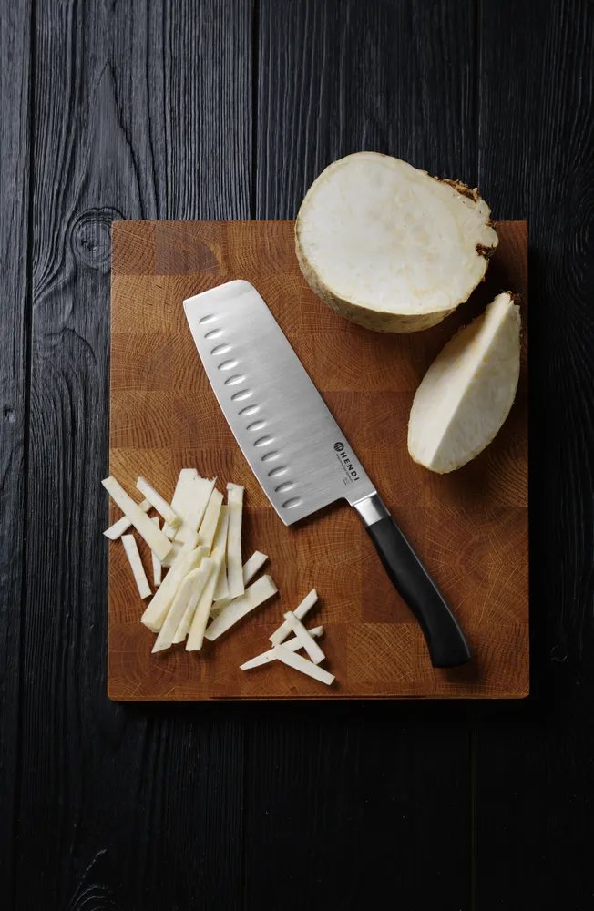 Hackmesser, Profi Line, Grantonschliff, Schwarz, (L)300mm Hackmesser, Profi Line, Grantonschliff, Schwarz, (L)300mm