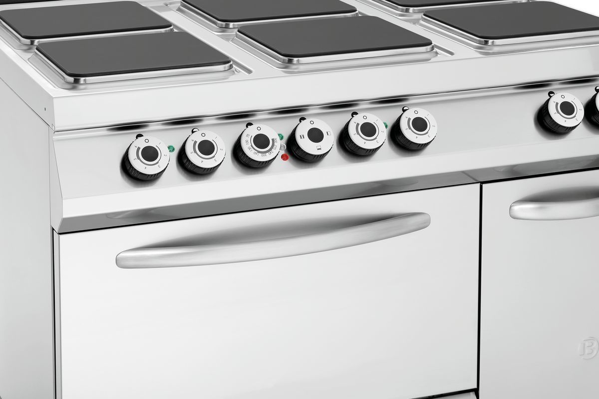 6 Platten Elektroherd, EBO 2/1GN 6 Platten Elektroherd, EBO 2/1GN