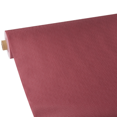 48 Tischdecke, stoffähnlich, Vlies "soft selection plus" 25 m x 1,18 m bordeaux