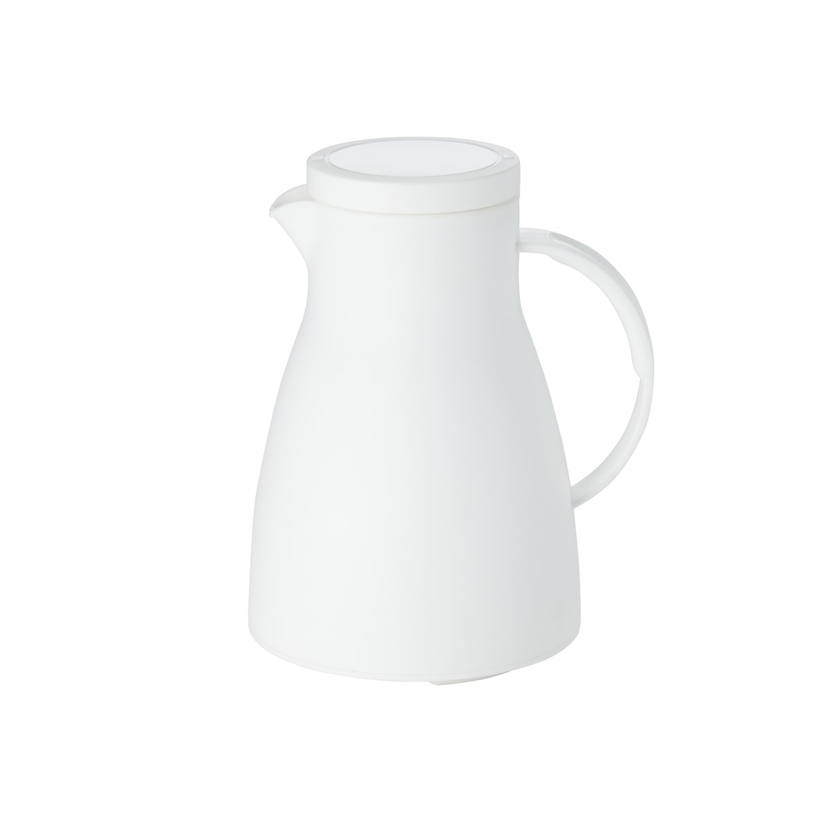 Isolierkanne, 0,7 ltr., Ø 12,5 cm, Höhe 19,5 cm, weiß, Polypropylen Isolierkanne, 0,7 ltr., Ø 12,5 cm, Höhe 19,5 cm, weiß, Polypropylen