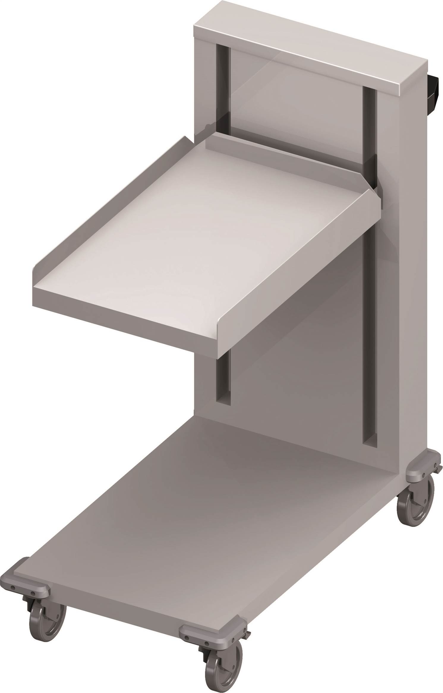 Tablettspender, fahrbar 470x840x1050 mm für Speisenausgabesysteme