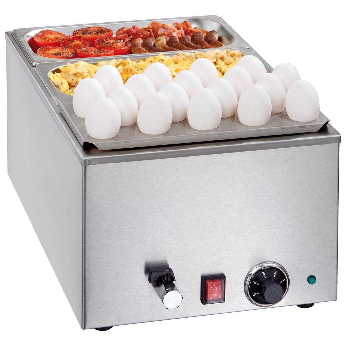 Bain-Marie 1/1 GN 150 mm tief