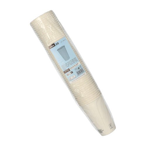 50 Trinkbecher, Pappe "To Go" 0,3 l Ø 8 cm · 11,7 cm weiss 12000 Trinkbecher, Pappe "To Go" 0,3 l Ø 8 cm · 11,7 cm weiss