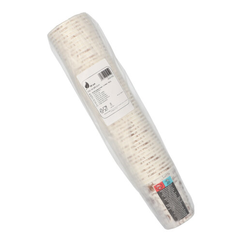 30000 Trinkbecher, Pappe "To Go" rund 250 ml Ø 8 cm · 9,2 cm weiss "Coffee" 8oz