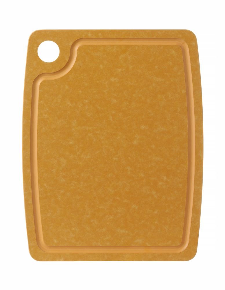 Holzfaser-Schneidbrett , HENDI, Braun, 440x325x(H)6mm