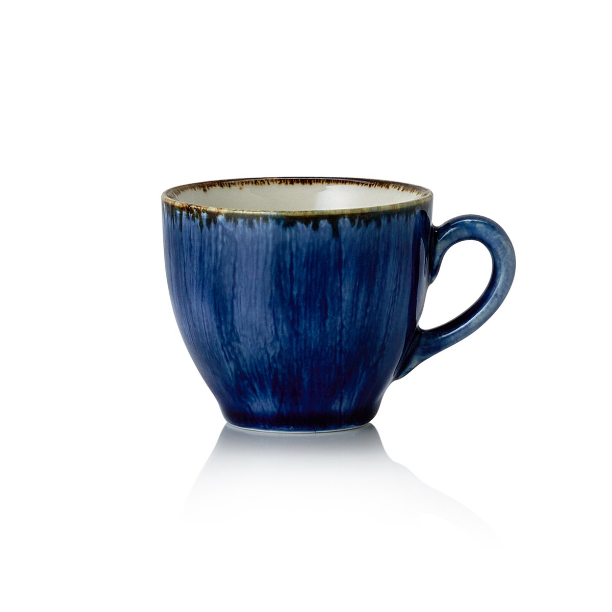 Espresso- und Untertasse 0,1 L, 6 Stk., (H) 7,5 cm