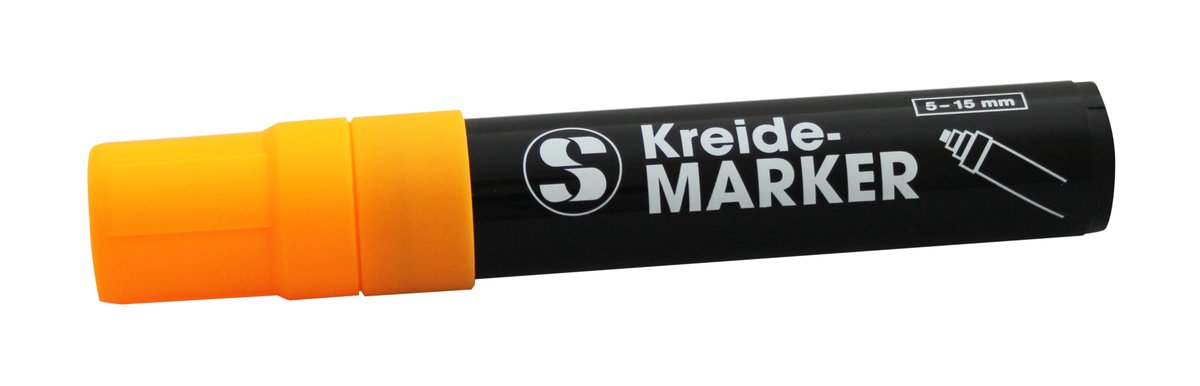 Kreidestift 15 mm, orange Kreidestift 15 mm, orange