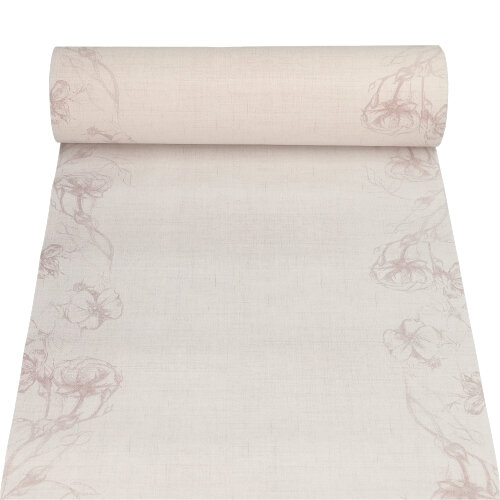 112 Tischläufer, stoffähnlich, PV-Tissue Mix "ROYAL Collection" 24 m x 40 cm "Blossom"