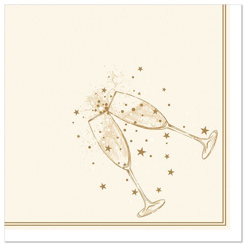 Servietten "ROYAL Collection" 1/4-Falz 40 cm x 40 cm gold "Festivity" Servietten "ROYAL Collection" 1/4-Falz 40 cm x 40 cm gold "Festivity"