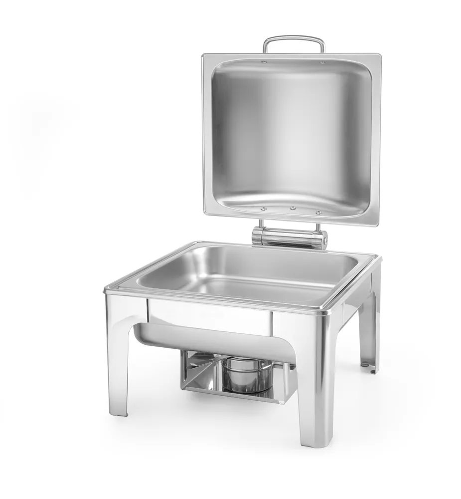 Chafing Dish GN 2/3, satiniert, Profi Line, 6L, 395x430x(H)290mm Chafing Dish GN 2/3, satiniert, Profi Line, 6L, 395x430x(H)290mm