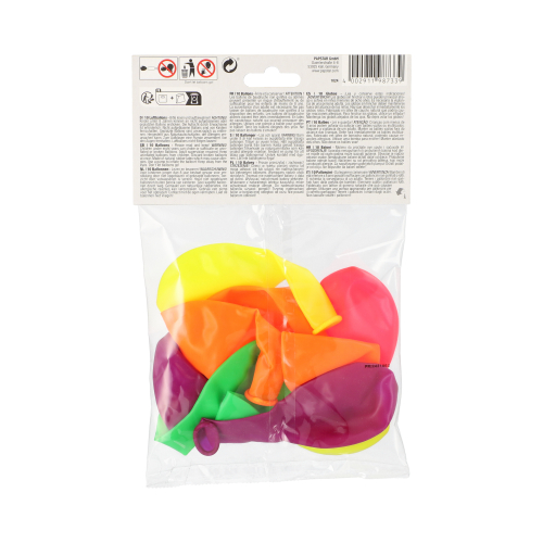 120 Luftballons Ø 25 cm farbig sortiert "Neon" 33600 Luftballons Ø 25 cm farbig sortiert "Neon"