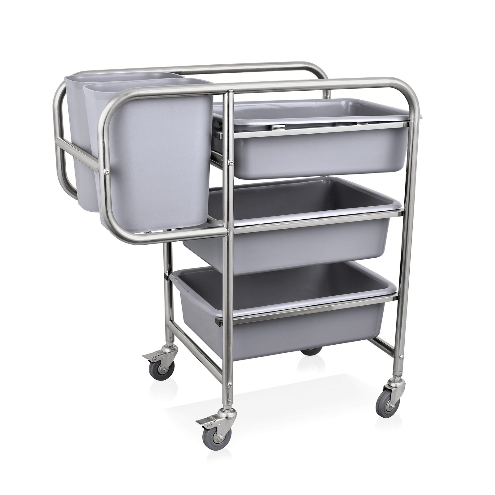 Geschirrabräumwagen 80 x 44 x 93 cm