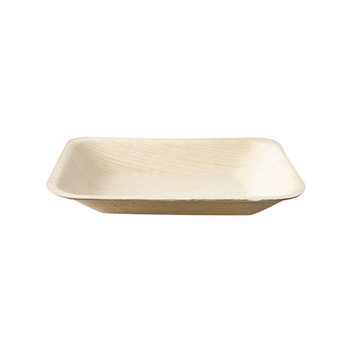 7500 Tabletts, Palmblatt "pure" eckig 16 cm x 12 cm x 2,5 cm