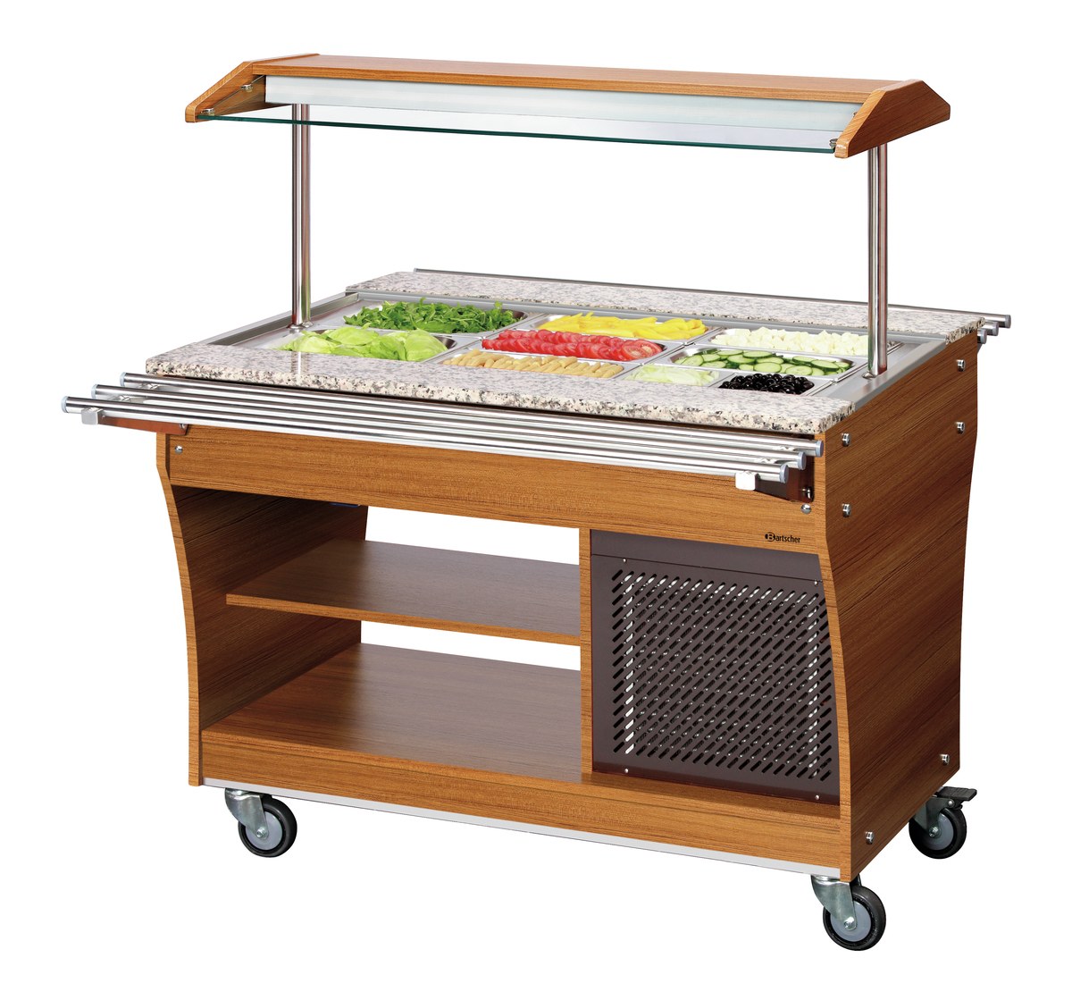 Tablettrutsche, 1 Stück, 3x 1/1 GN Tablettrutsche, 1 Stück, 3x 1/1 GN