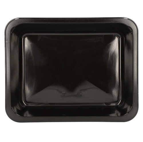 6000 Mikrowellenschalen, PP ungeteilt 1330 ml 4,9 cm x 22,7 cm x 17,8 cm schwarz
