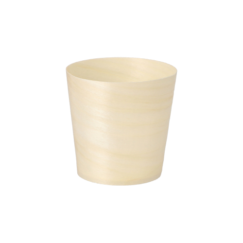 24000 Fingerfood - Schalen, Holz "pure" rund Ø 6 cm · 6 cm