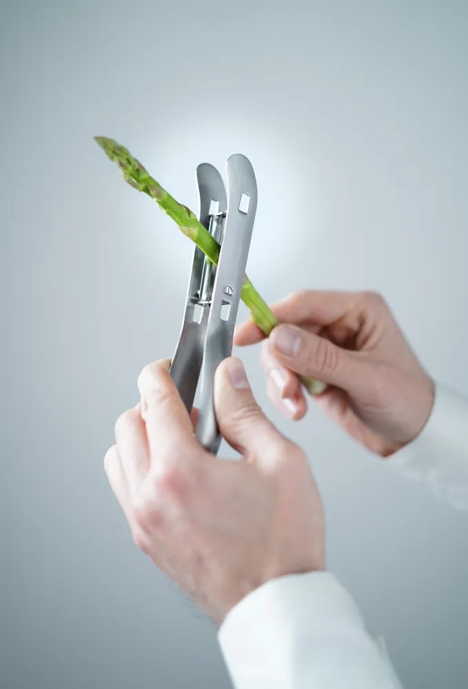 Spargel-Schäler, 200x50x(H)30mm