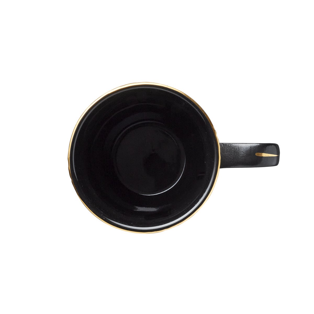 Becher Set MAYA KURO, Ø 8,5 cm, 330 ml, schwarz