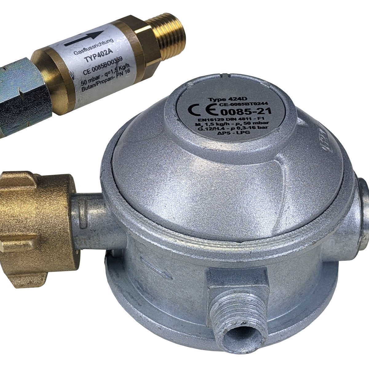 Profi-Druckminderer inkl. Schlauchbruchsicherung Profi-Druckminderer inkl. Schlauchbruchsicherung