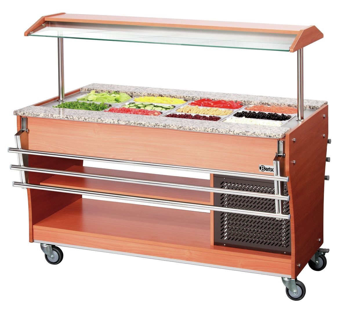 Tablettrutsche, 1 Stück, 4x 1/1 GN