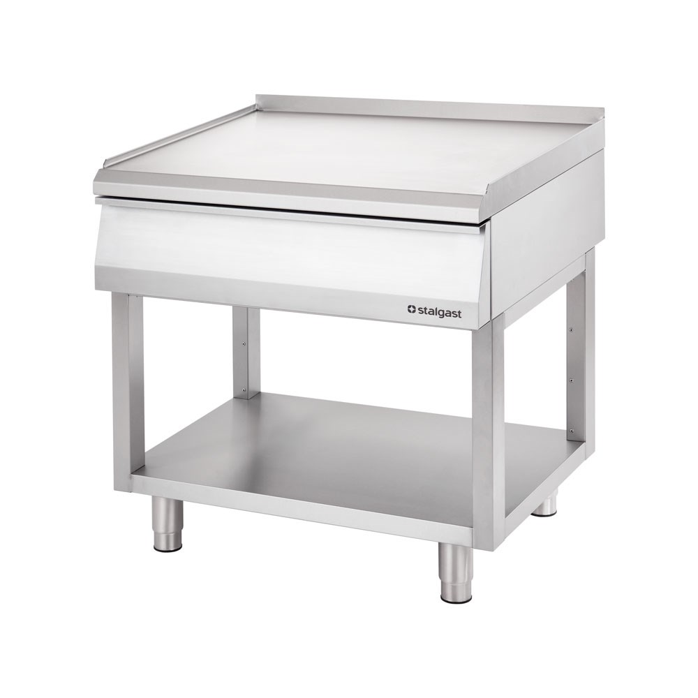 Neutralelement mit Schublade und Arbeitsfläche aus der Serie 700 ND, Breite 800 mm Edelstahl Neutralelement mit Schublade und Arbeitsfläche aus der Serie 700 ND, Breite 800 mm