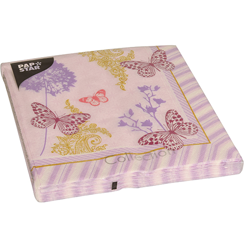 200 Servietten, 3-lagig 1/4-Falz 40 cm x 40 cm "Charlene" 15000 Servietten, 3-lagig 1/4-Falz 40 cm x 40 cm "Charlene"