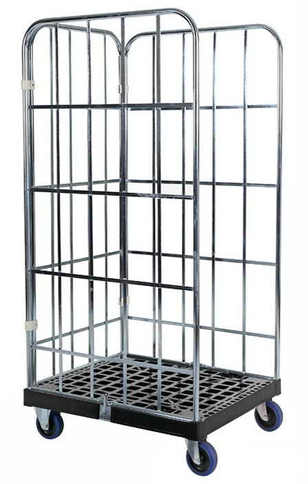 Rollwagenmit3GitterwändenModellRW3