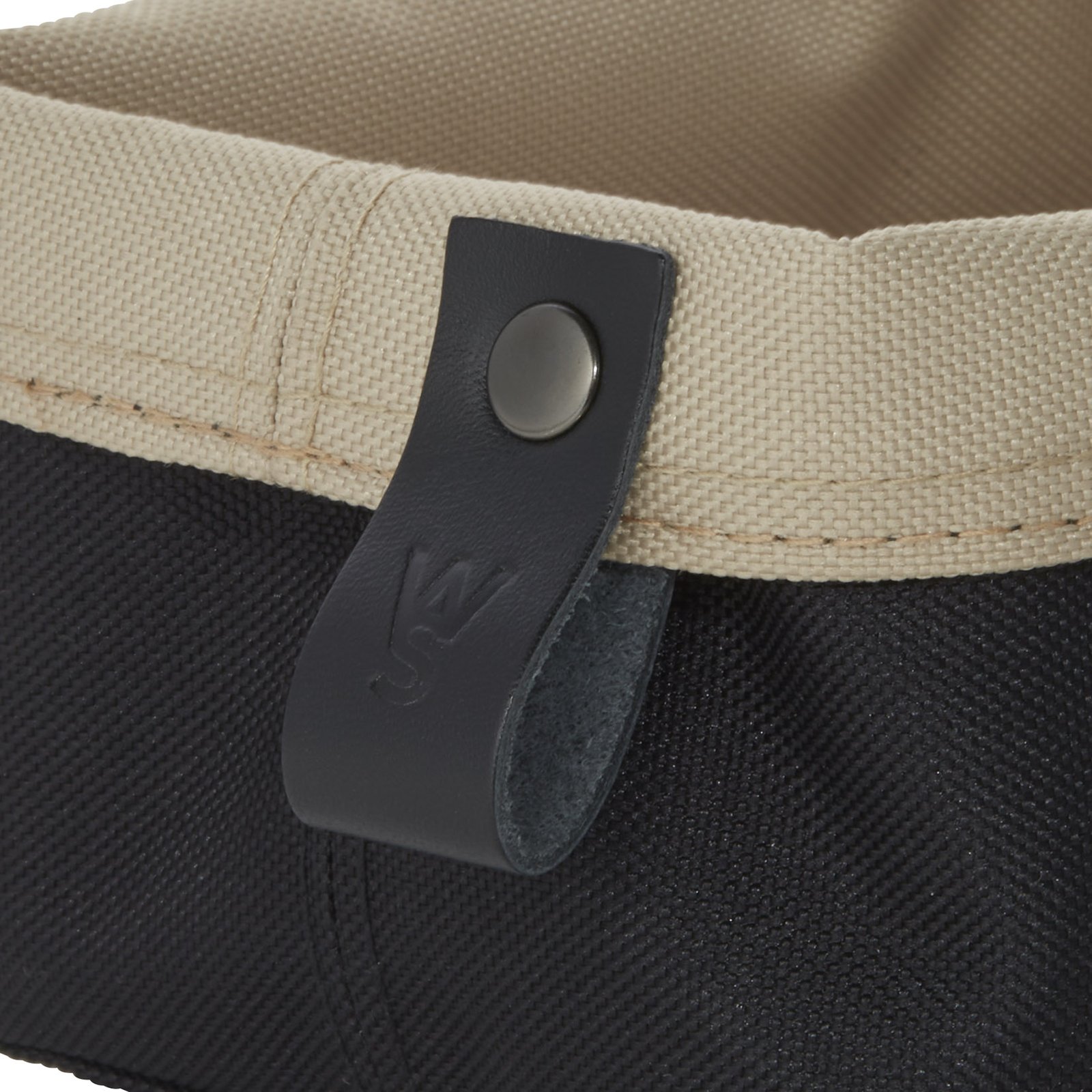 Schale 230 ml, 11,5 x 11,5 x 4 cm Brottasche FLIP TETRON, 15 x 11 x 8 cm, light grey/light khaki, Tetron