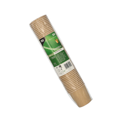 29000 Portionsbecher, Pappe 90 ml Ø 6 cm · 5,8 cm braun