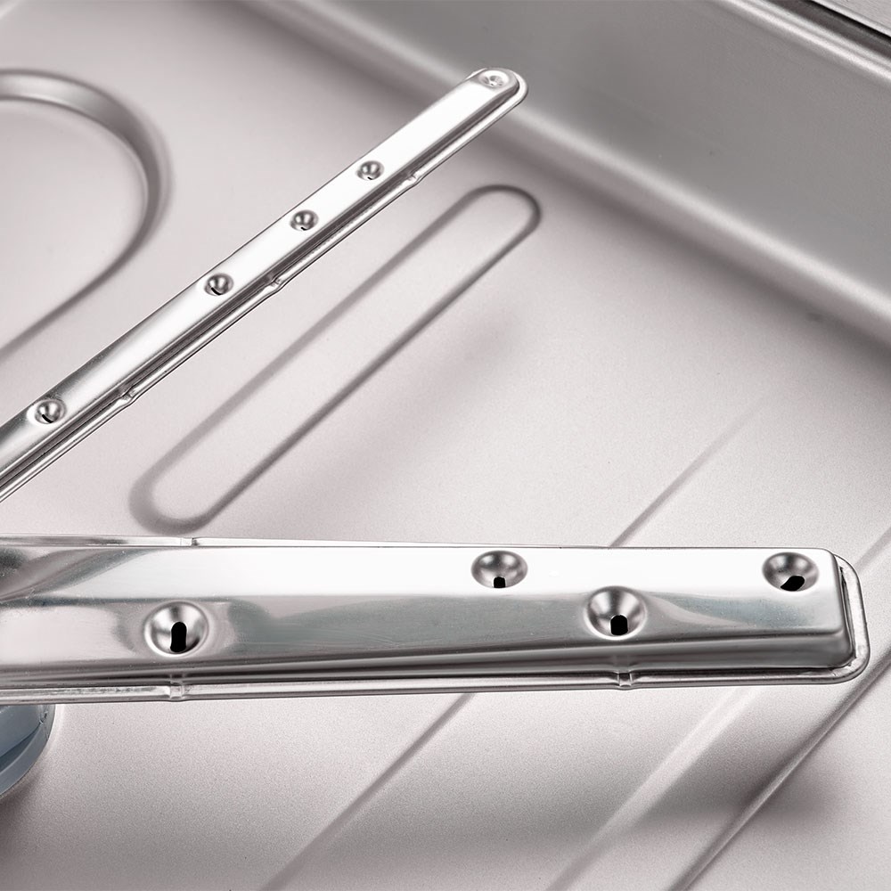 Haubenspülmaschine Aqua H5 inkl. Klarspülmittel- und Reinigerdosierpumpe, 400V, 10 kW Haubenspülmaschine Aqua H5 inkl. Klarspülmittel-, Reinigerdosier-, Klarspül- und Ablaufpumpe, 400V, 10 kW