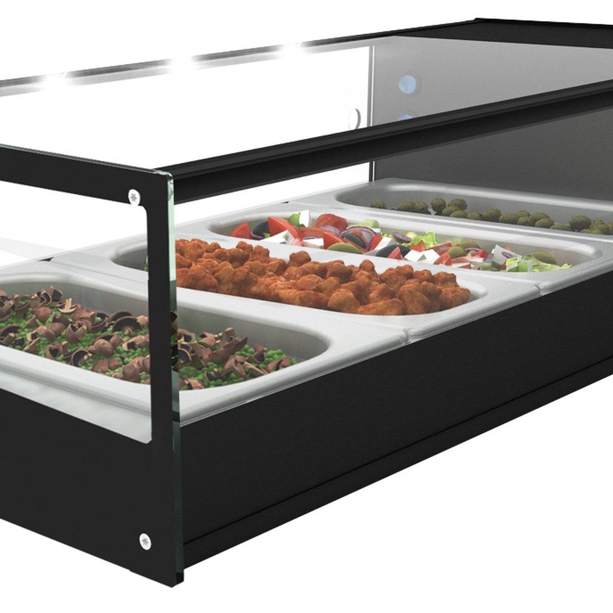 Kühlvitrine Logic 4 4x 1/3 GN x 40 mm