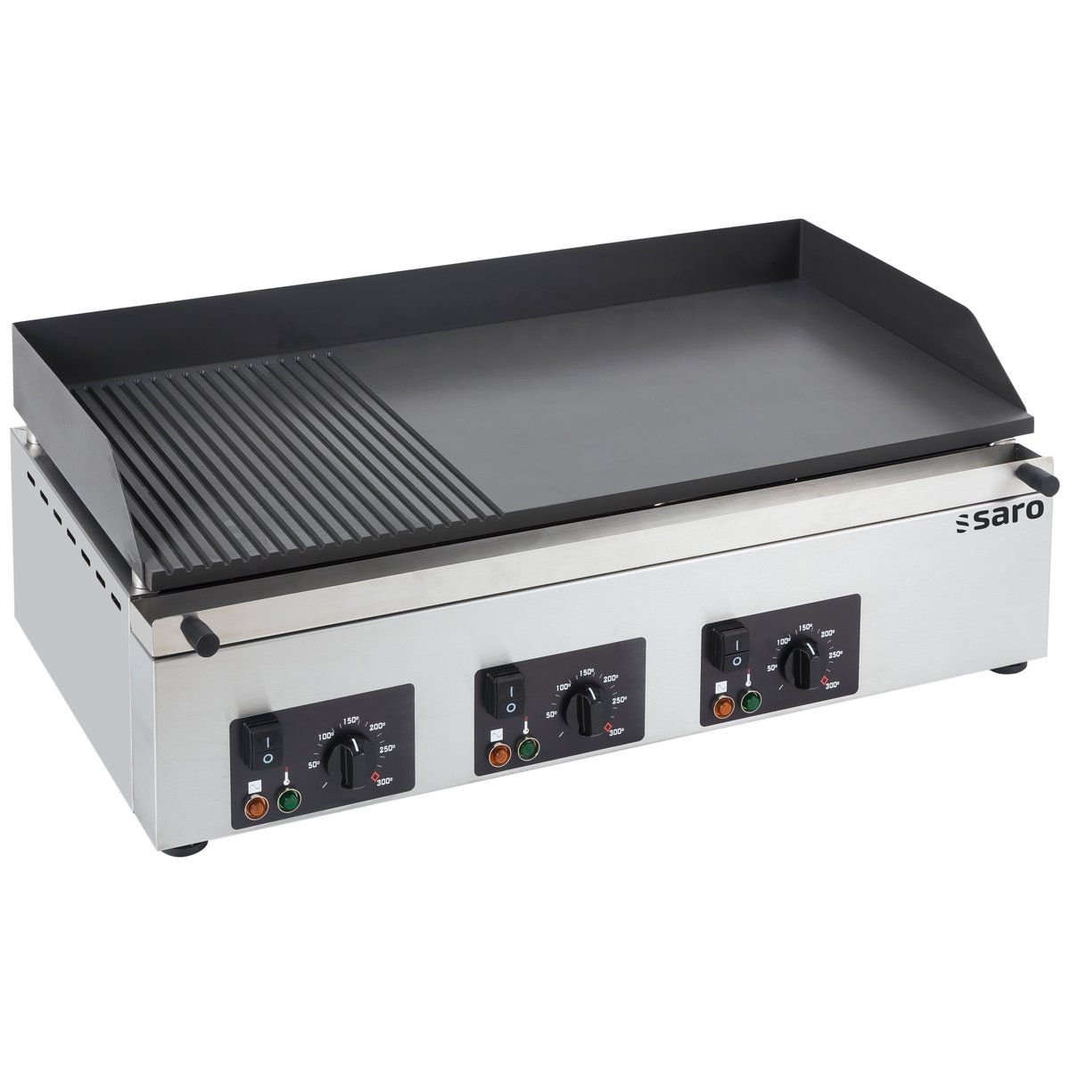 GriddleplatteModellGPK8101/3gerillt2/3glatt