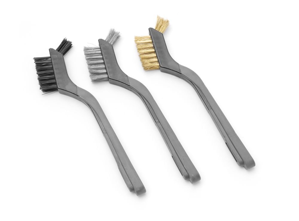Drahtbürsten-Set, schmal - 3 Stk., HENDI, 3 Stk., (L)178mm