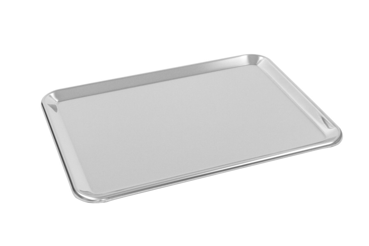 Auslage- / Serviertablett, mit umgelegtem Rand 400 mm