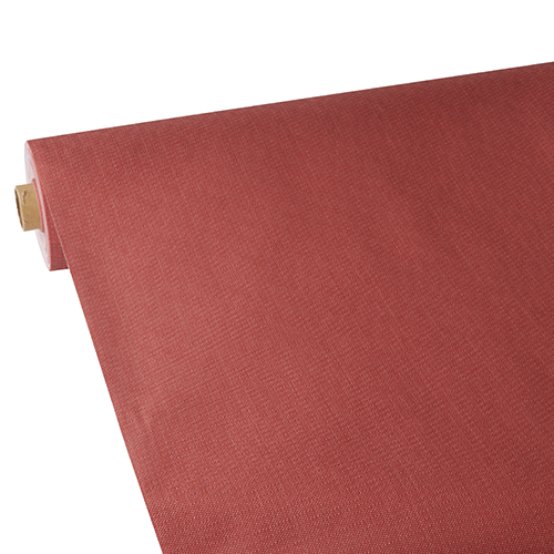 48 Tischdecke, stoffähnlich, Vlies "soft selection plus" 25 m x 1,18 m rot