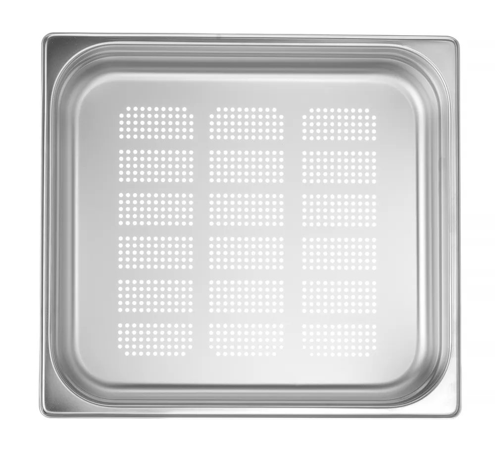 Behälter GN 2/3 perforiert, Profi Line, GN 2/3, 5,5L, (H)65mm Behälter GN 2/3 perforiert, Profi Line, GN 2/3, 5,5L, (H)65mm