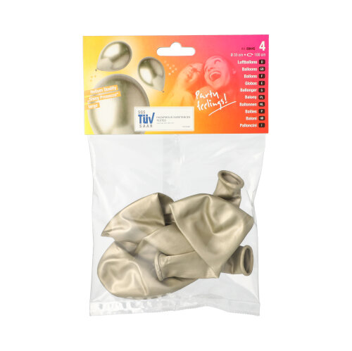 11200 Luftballons Ø 33 cm "Shiny Prosecco" large