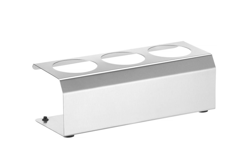 Saucenflaschen-Halter, HENDI, 3-fach, ø57 mm, 229x90x(H)78mm