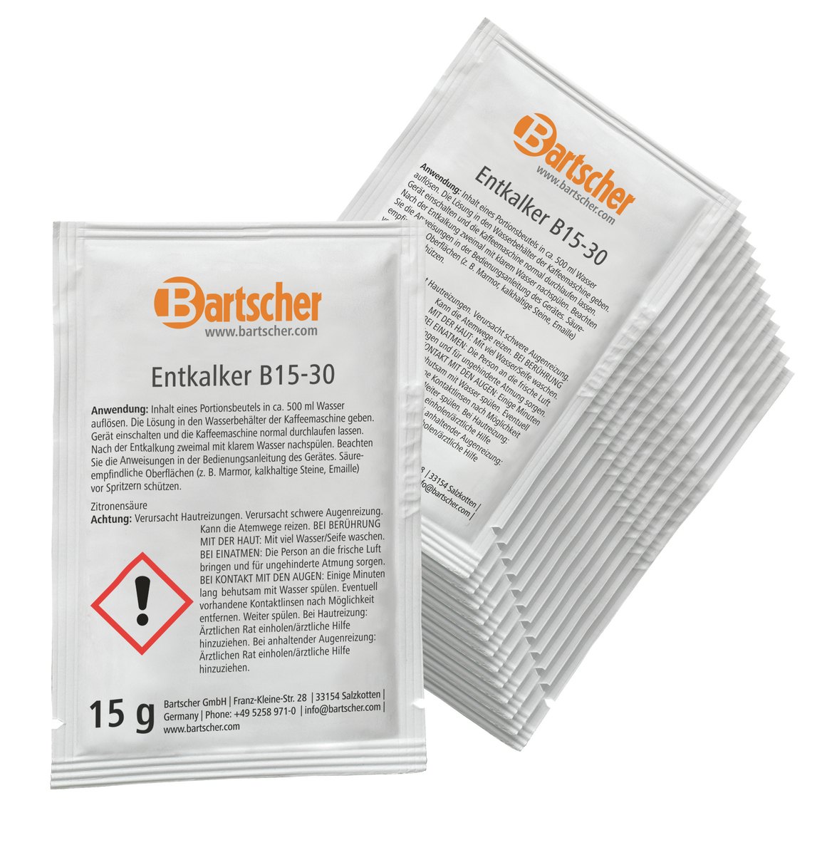 Entkalker B15-30 Entkalker B15-30