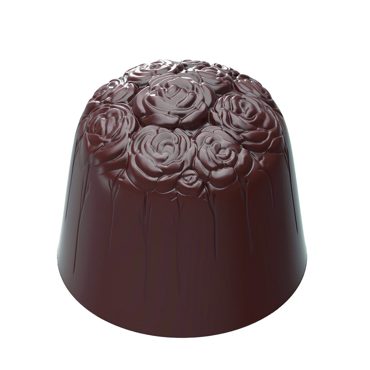 Schokoladen Form - Rosen